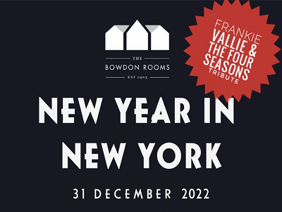NEW YEAR IN NEW YORK - THE BOWDON ROOMS ANNUAL NEW YEARS CELEBRATION