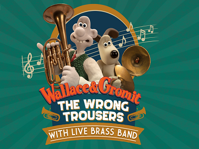 Wallace & Gromit: The Wrong Trousers with Live Brass Band - Cert U