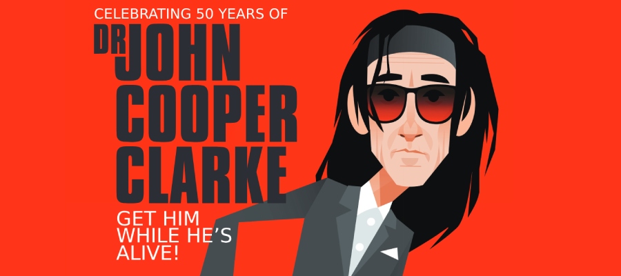 The Lowry Theatre Salford Tickets for Dr John Cooper Clarke